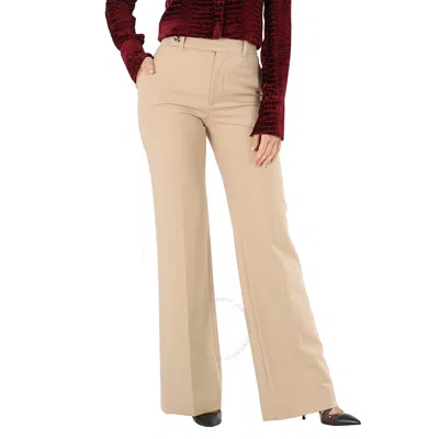 Chloé Chloe Ladies Barley Brown Flared Pants