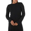 Chloé Chloe Ladies Black Knitted Pullover Jumper In Black