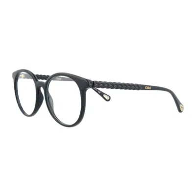 Chloé Chloe Ladies Black Round Eyeglass Frames Ch0006o 006