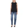 Chloé Sleeveless Wool Knitted Top In Black