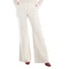 Chloé Chloe Ladies Coconut Milk High-waisted Flared Trousers
