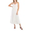 Chloé Chloe Ladies Eden White Virgin Wool-blend Maxi Dress In White