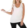 Chloé Chiffon Tank Top With Decorative Tapes