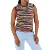 Chloé Chloe Ladies Multicolor Sleeveless Jumper