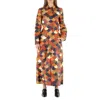 CHLOÉ CHLOE LADIES MULTICOLORED PATCHWORK LEATHER COAT