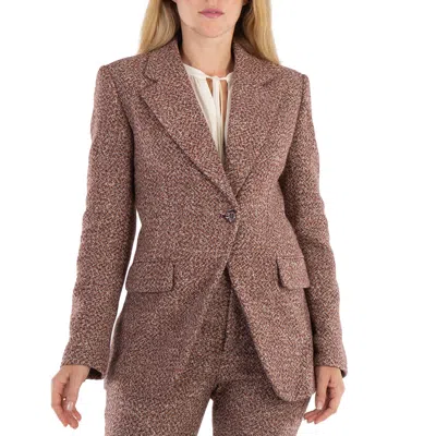 CHLOÉ CHLOE LADIES TWEED KNIT TAILORED BLAZER JACKET