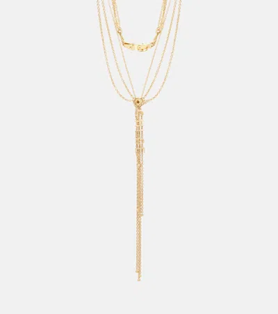 Chloé Laiton Chain Necklace In Gold