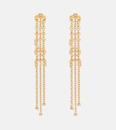 Chloé Laiton Drop Earrings In Gold