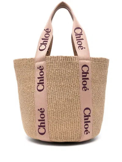 Chloé Large Basket Tote Bag
