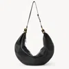 Chloé Large Logo Stray Bag In Black