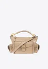 Chloé Large Camera Shoulder Bag In Beige