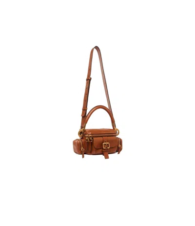 Chloé Large Camera Shoulder Bag In Clay Brown