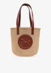Chloé Chloe' Women Large Horse Medal Basket In Multi