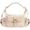 Chloé Large Leather Camera Bag In 20e Boyish Brown