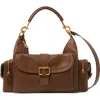 Chloé Large Soft Camera Bag In Brown