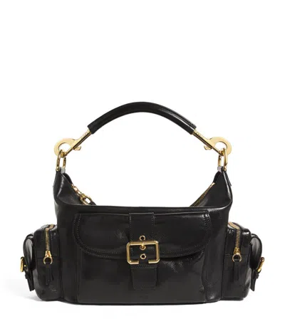 Chloé Camera Smooth Leather Bag In Black