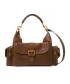 Chloé Large Soft Camera Bag In Brown