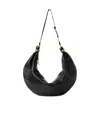 Chloé Large Logo Stray Bag In Black