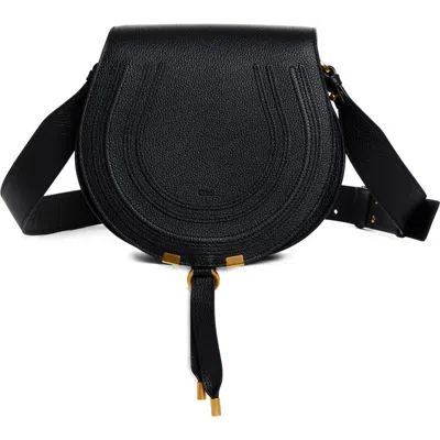 CHLOÉ CHLOÉ LARGE MARCIE LEATHER CROSSBODY BAG