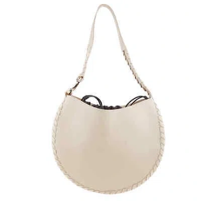 Pre-owned Chloé Chloe Large Mate Hobo Bag In Beige C22as570h956h3