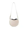 Chloé Chloe Powder Pink Leather Small Mate Crossbody Bag In Nude