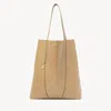 Chloé Chloe Spin Small Light Brown Tote Bag In Brown