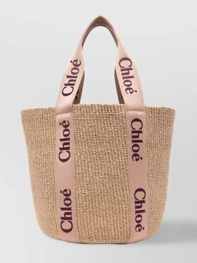 Chloé Large Woody Tote Bag