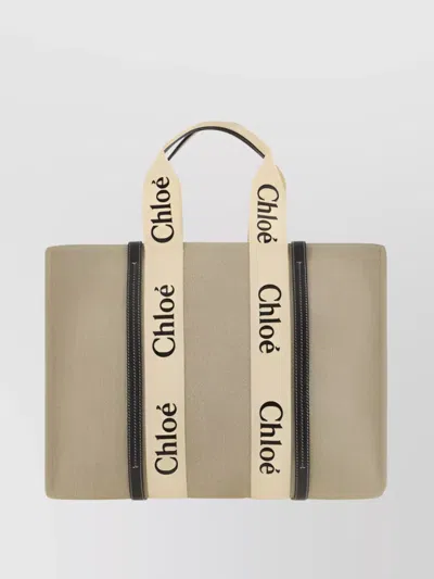 Chloé Large Woody Tote Bag