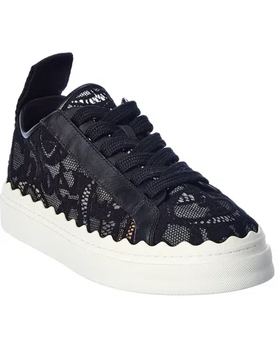 Chloé Tie Casual Sports Shoes In Black