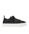 CHLOÉ LAUREN LACE LOW-TOP SNEAKERS