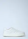 Chloé Lauren Leather Sneakers In White