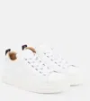 Chloé Chloe White Leather Lauren Low-top Sneakers In White