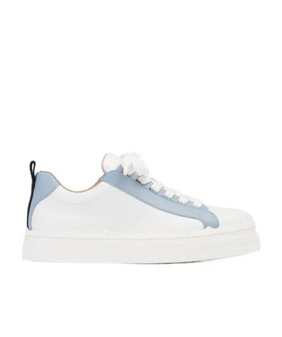 Chloé Lauren Leisure Sports Shoes In White