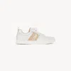 Chloé Baskets Basses Lauren Femme Beige Taille 29 100% Cuir De Veau In Beige