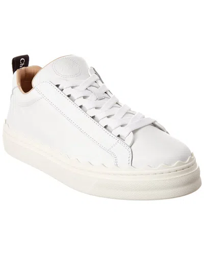 Chloé Lauren Low Top Sneaker In White