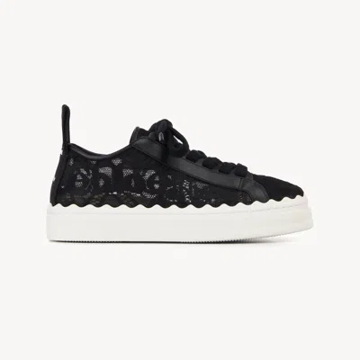 Chloé Lauren Sneaker In Black