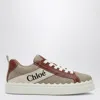 CHLOÉ CHLOÉ LAUREN SNEAKER IN LINEN