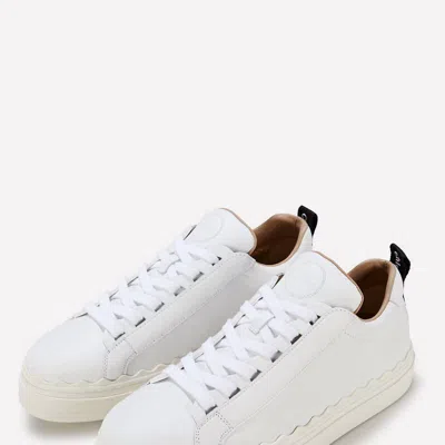 Chloé Lauren Sneaker In White