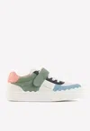 Chloé Lauren Strap Low-top Sneakers In Multicolor