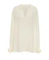 Chloé Lavallière-neck Silk Blouse