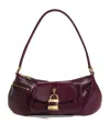Chloé The 99 Leather Shoulder Bag In Purple