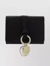 Chloé Chloe Tri-fold Alphabet Compact Leather Wallet