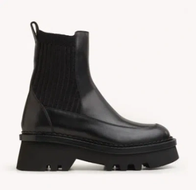 Chloé Leather Ankle Boots