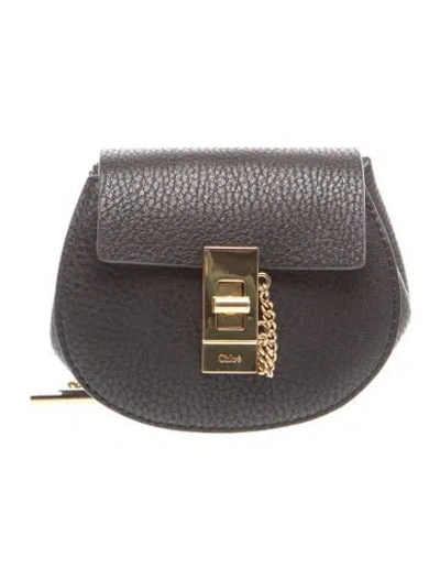 Pre-owned Chloé Leather Backpack In White