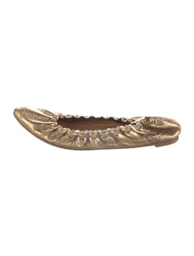 Pre-owned Chloé Leather Ballet Flats