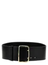 Chloé Leather Belt In Black