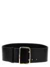Chloé Leather Belt In Black