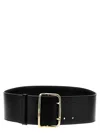 Chloé Leather Belt In Black