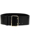 Chloé Leather Belt In Black