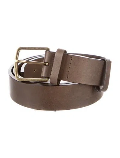 Pre-owned Chloé Leather Belt In Brown